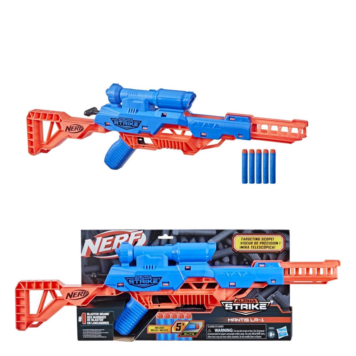 Casa Zanzi. Dardos Nerf N-strike x30