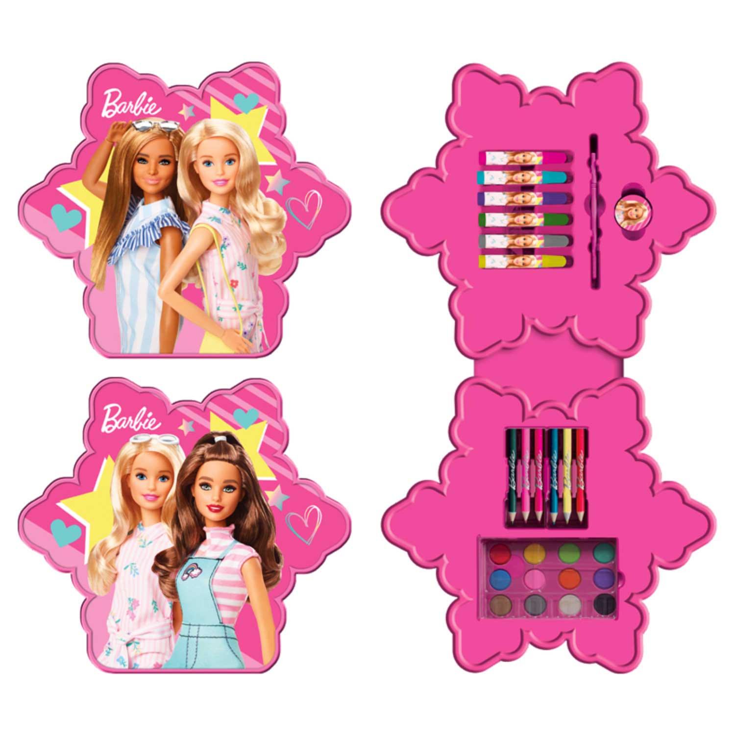 Barbie art store set